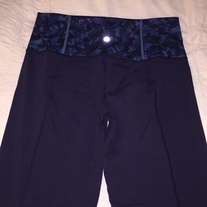 Black Wide Leg Lululemon Yoga Pants